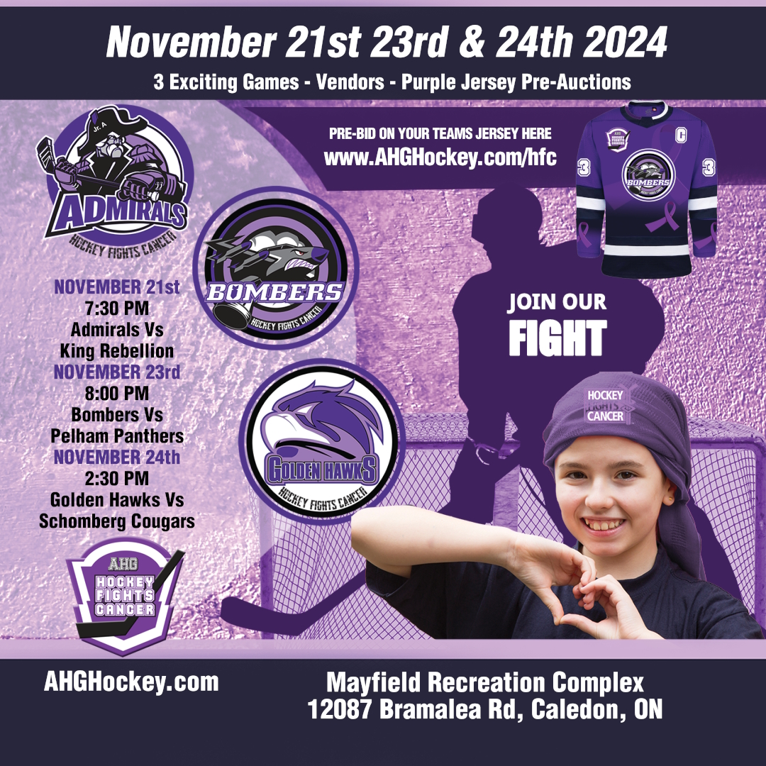 AHG Hockey Fights Cancer 2024